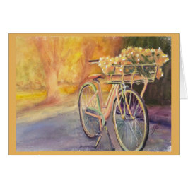 BRIGHT SUNNY BIKE RIDE HÄLSNINGSKORT