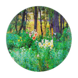 Bright Sunrise med Träd Lilies in My Rubio Garden