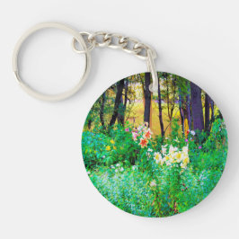 Bright Sunrise med Träd Lilies in My Rubio Garden