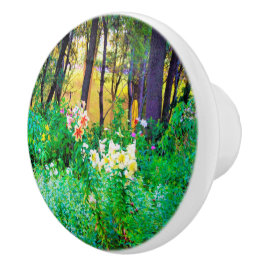 Bright Sunrise med Träd Lilies in My Rubio Garden Knopp