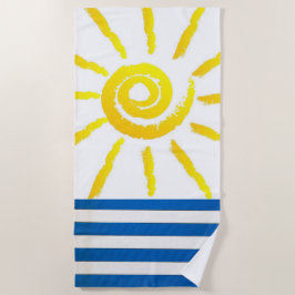 "Bright Sunshine" Beach Towel