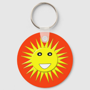 Bright Sunshine Keychain Nyckelring