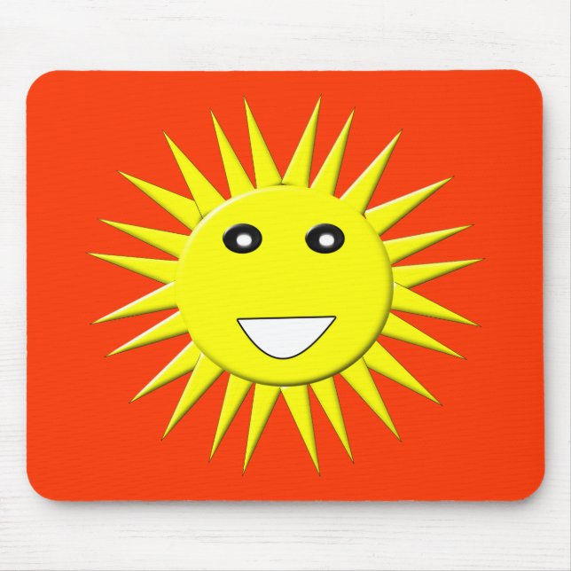 Bright Sunshine Mousepad Musmatta (Framsidan)