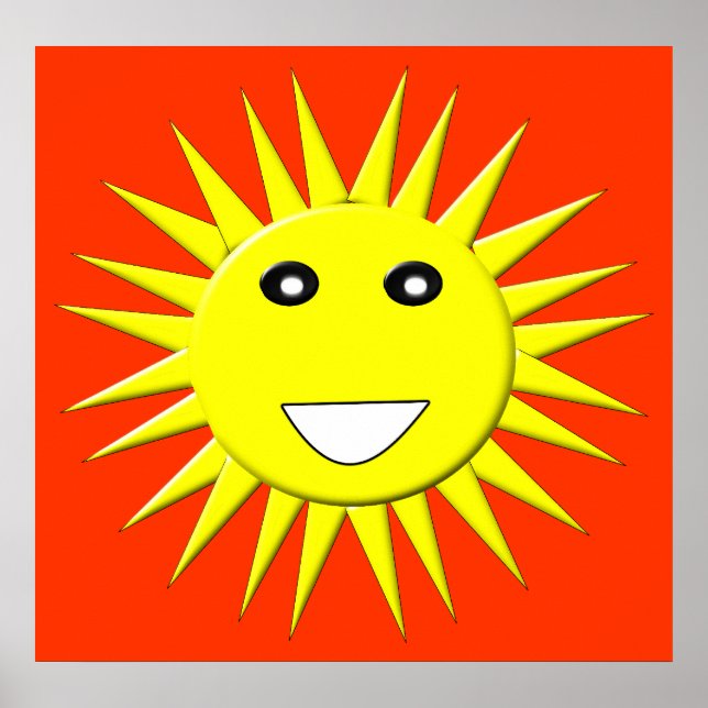 Bright Sunshine Poster (Framsidan)