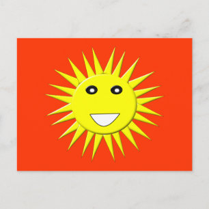 Bright Sunshine-vykort Vykort