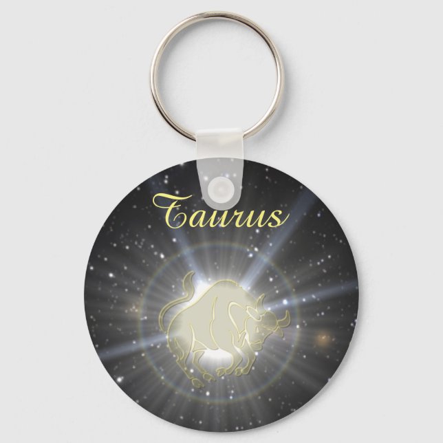 Bright Taurus Nyckelring (Framsida)