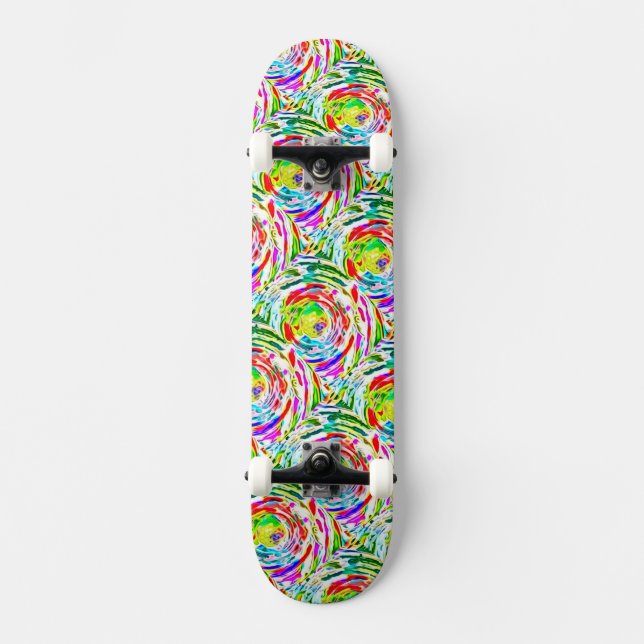 Bright-Trendig Mini Skateboard Bräda 18,7 Cm (Framsida)