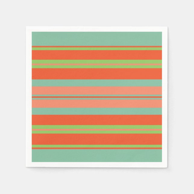 Bright Tropical Pappersservett (Framsidan)