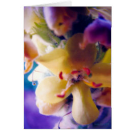 Bright Vår Flower Hälsningskort