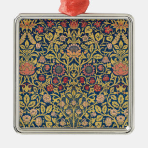 Bright Violet and Columbine (av William Morris) Ce Julgransprydnad Metall