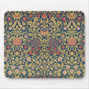 Bright Violet och Columbine (av William Morris) Musmatta