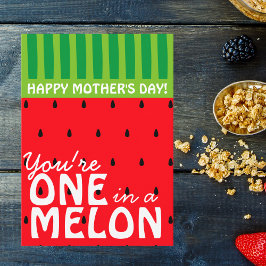 Bright Watermelon One i Melon Mors dag Kort