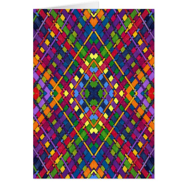 Bright Weave Hälsningskort (Framsidan)