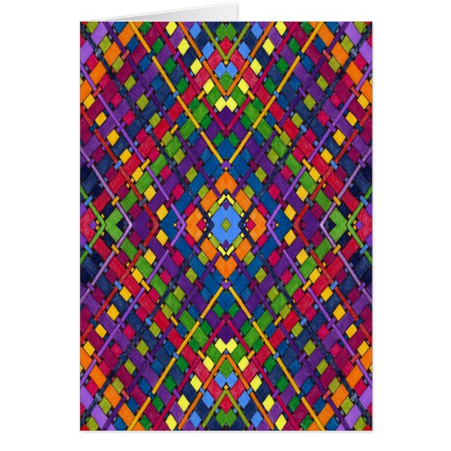 Bright Weave Hälsningskort (Framsidan)