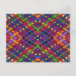 Bright Weave Vykort