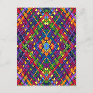 Bright Weave Vykort