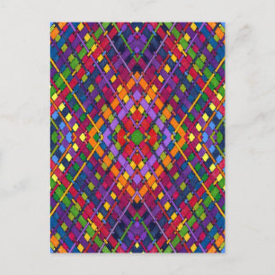 Bright Weave Vykort