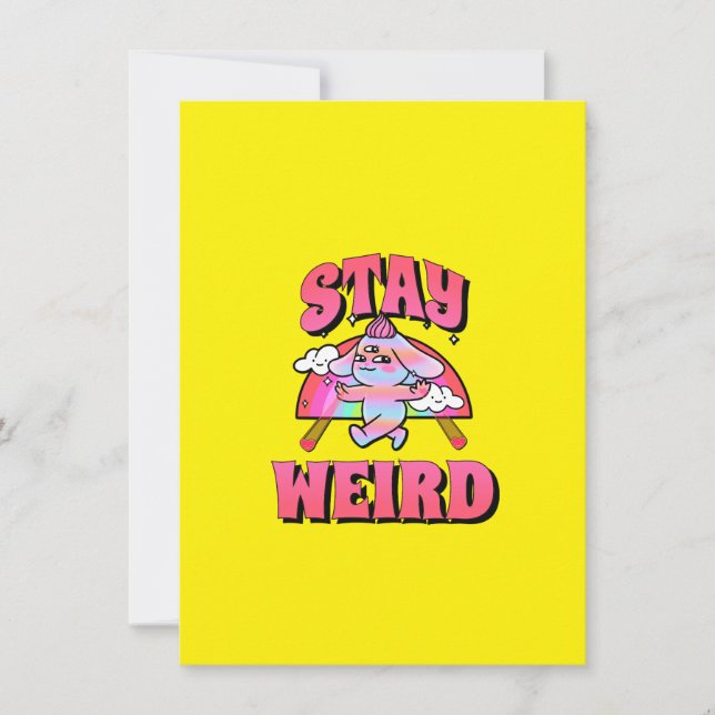 Bright Yellow Wallpaper | Bold Minimalist Design Tack Kort (Framsida)