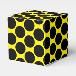 Bright Yellow with Black Dot Style Classic 2x2x2 Presentaskar