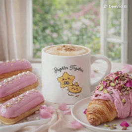 Brighter Together – Cute, lovely Couple Mug Gift Jumbo Mugg