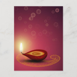 Brightful Diwali - vykort