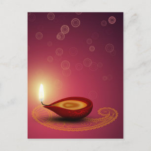 Brightful Diwali - vykort