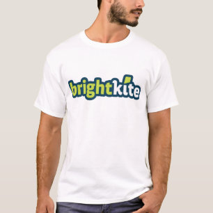 Brightkite.com logotypskjorta - logotyp endast t-shirt