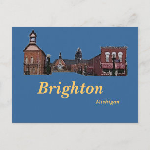 Brighton#56, Brighton, Michigan Vykort