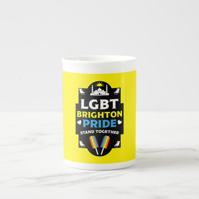 Brighton and Hove pride Benporslin Mugg (Framsidan)