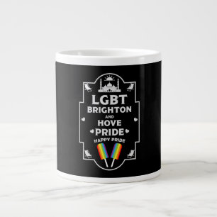 Brighton and Hove pride Jumbo Mugg