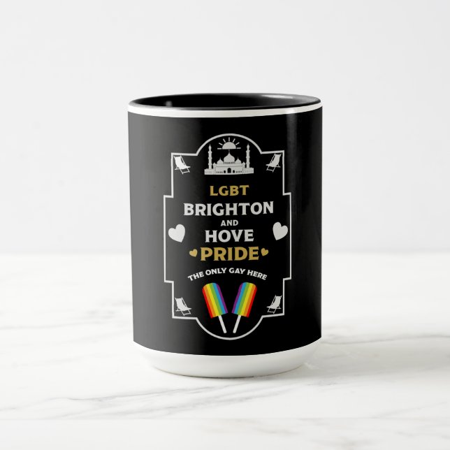 Brighton and Hove Pride Mugg (Center)