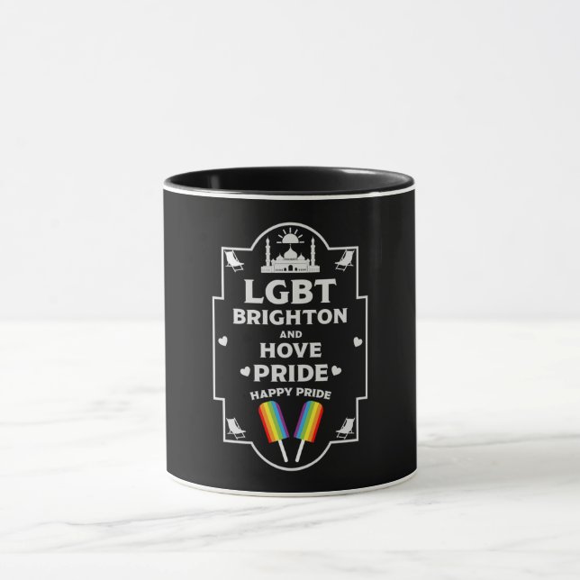 Brighton and Hove pride Mugg (Center)