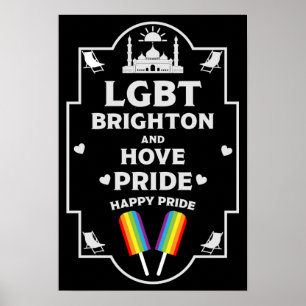 Brighton and Hove pride Poster