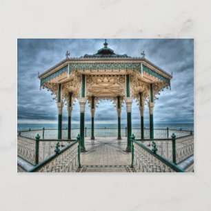 Brighton Bandstand, England Vykort