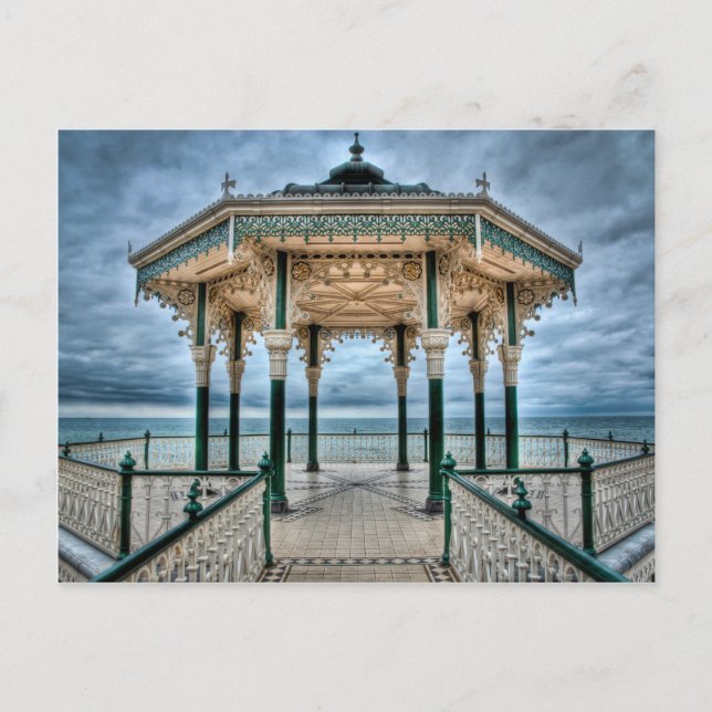 Brighton Bandstand, England Vykort (Framsida)