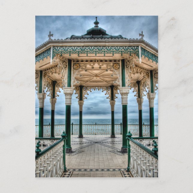 Brighton Bandstand, England Vykort (Framsida)