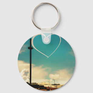 Brighton Beach Heart Nyckelring