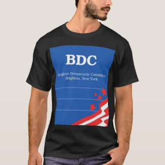 Brighton demokratisk kommitté t-shirt