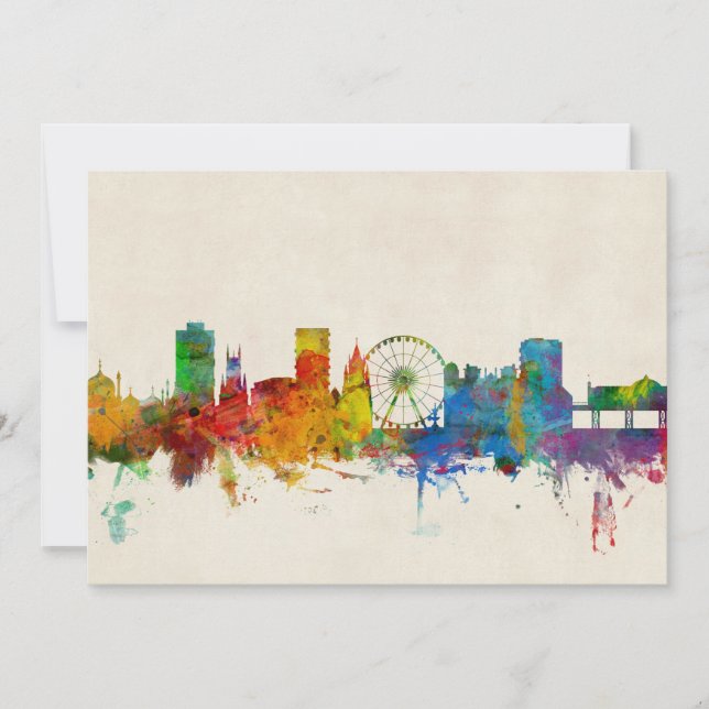 Brighton England Skyline (Framsida)
