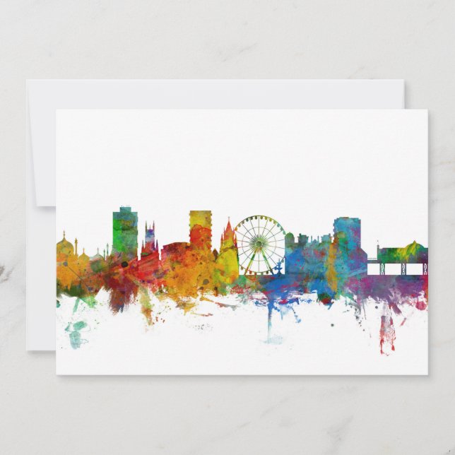 Brighton England Skyline (Framsida)