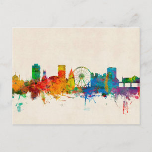 Brighton England Skyline Vykort