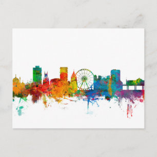 Brighton England Skyline Vykort