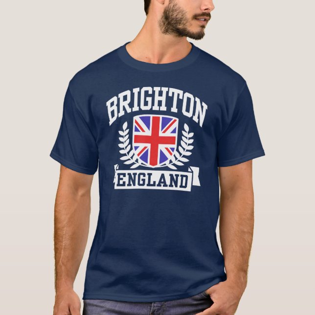 Brighton England Tee Shirt (Framsida)