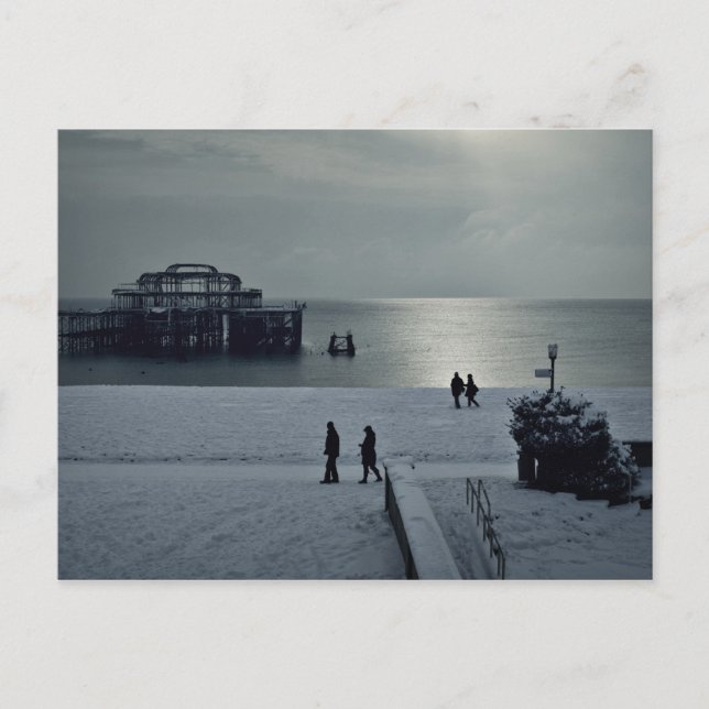 Brighton gamle pir vykort (Framsida)