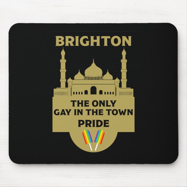 Brighton Gay pride - Brighton England HBT - Musmatta (Framsidan)