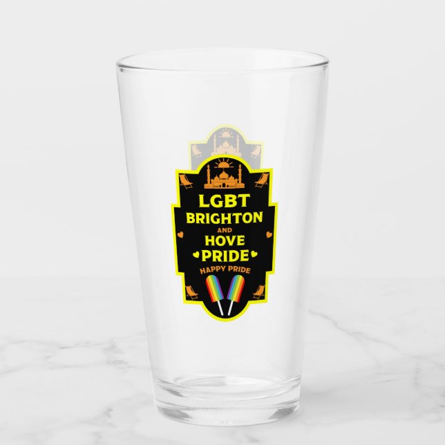 Brighton Gay pride Glaskopp (Framsida)
