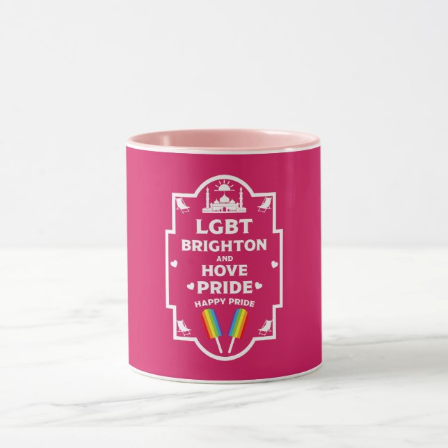 Brighton Gay pride Mugg (Center)