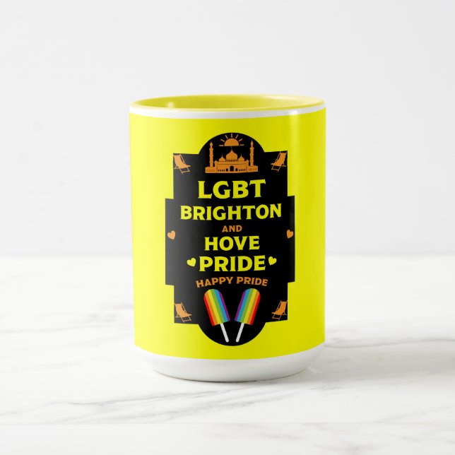 Brighton Gay pride Mugg (Center)