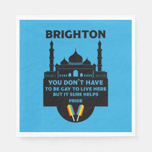 Brighton Gay pride Pappersservett
