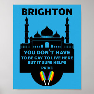 Brighton Gay pride Poster